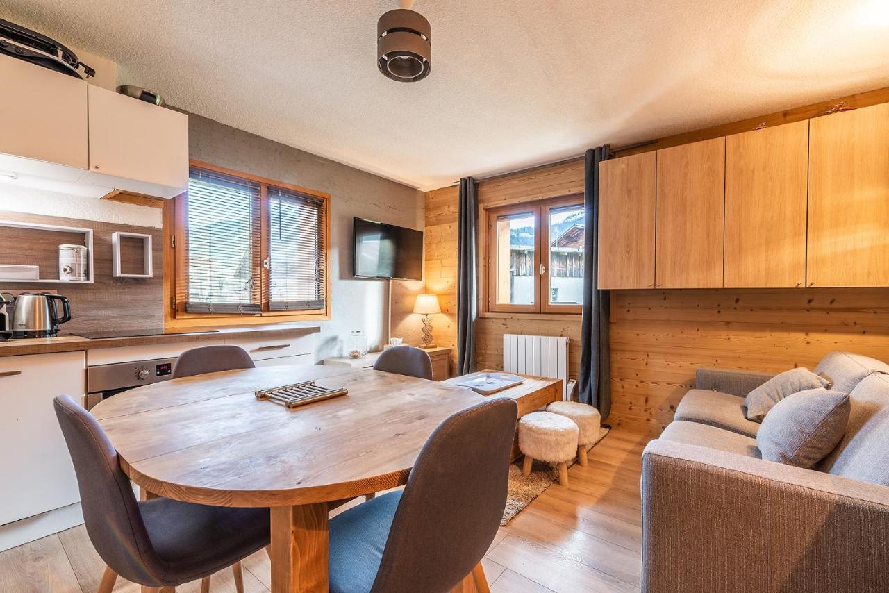 Appartement Fleur des Montagnes à Praz-sur-Arly Extérieur photo